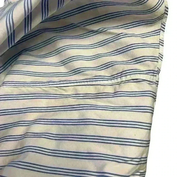 Ralph Lauren 17-33 Long Sleeve Dress Shirt with French seams Blue & White - Picture 5 of 7